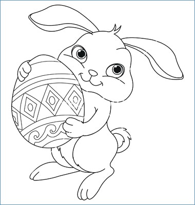 380x400 Easter Egg Candy Inside Coloring Pages