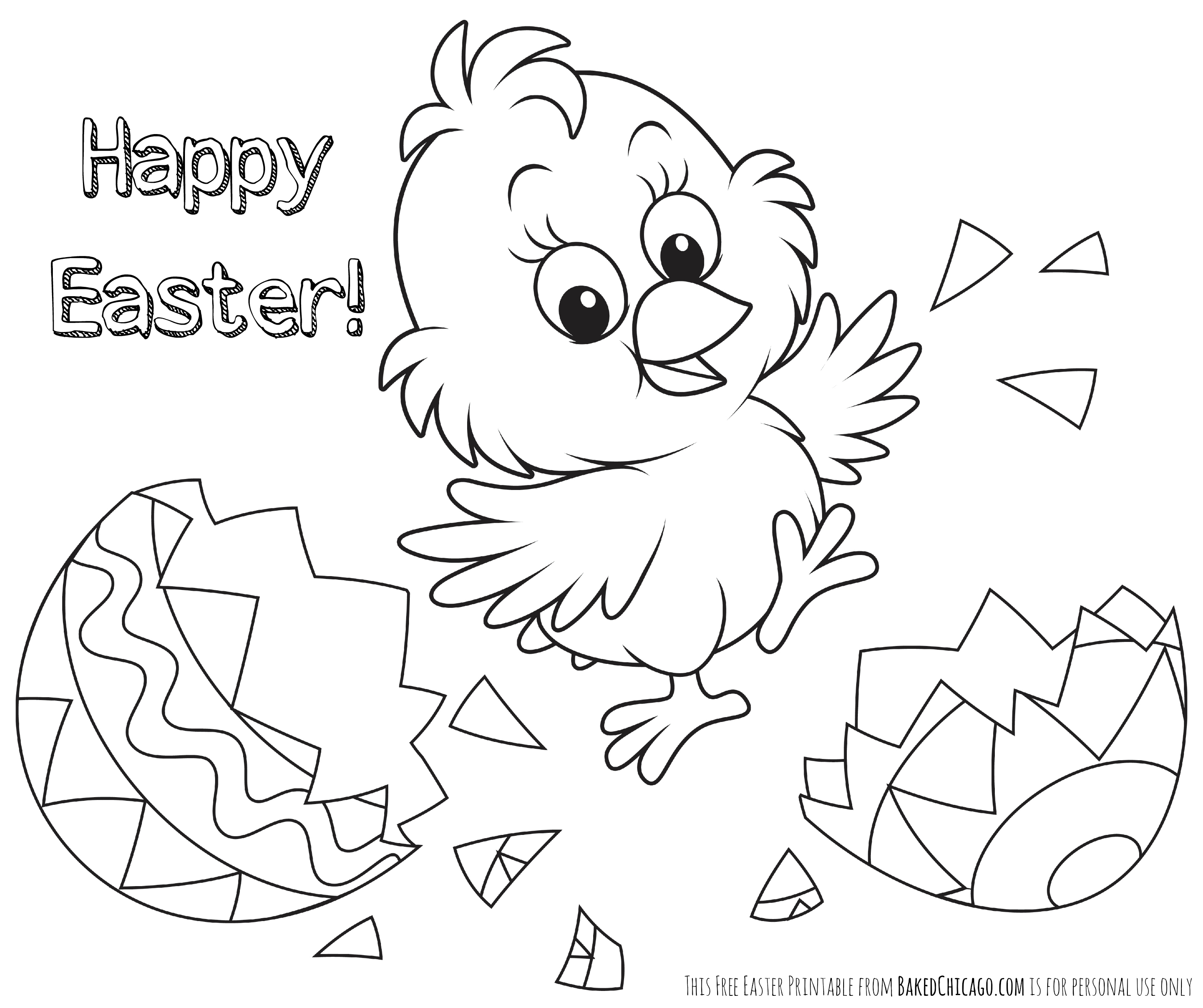 2959x2481 Easter Coloring Pages