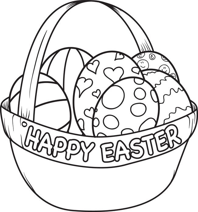 651x700 Easter Coloring Pages Fabulous Preschool Easter Coloring Pages