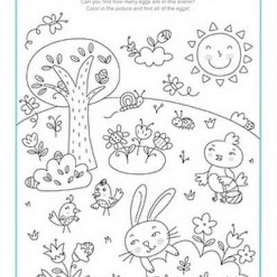400x400 Easter Coloring Pages {Kids Activities} Tip Junkie