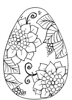 236x328 Best Coloring Pages Of Easter Eggs Free 3935 Printable