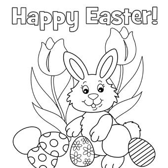 340x340 Easter Coloring Pages, Free Easter Coloring Pages For Kids