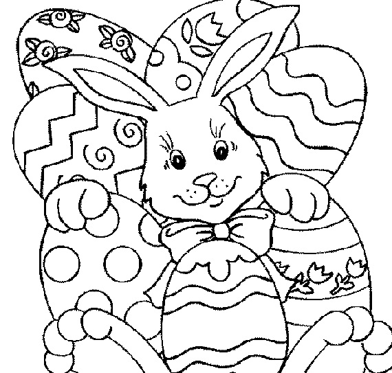 570x543 Easter Coloring Pages Easter Coloring Pages 14 Coloring Kids