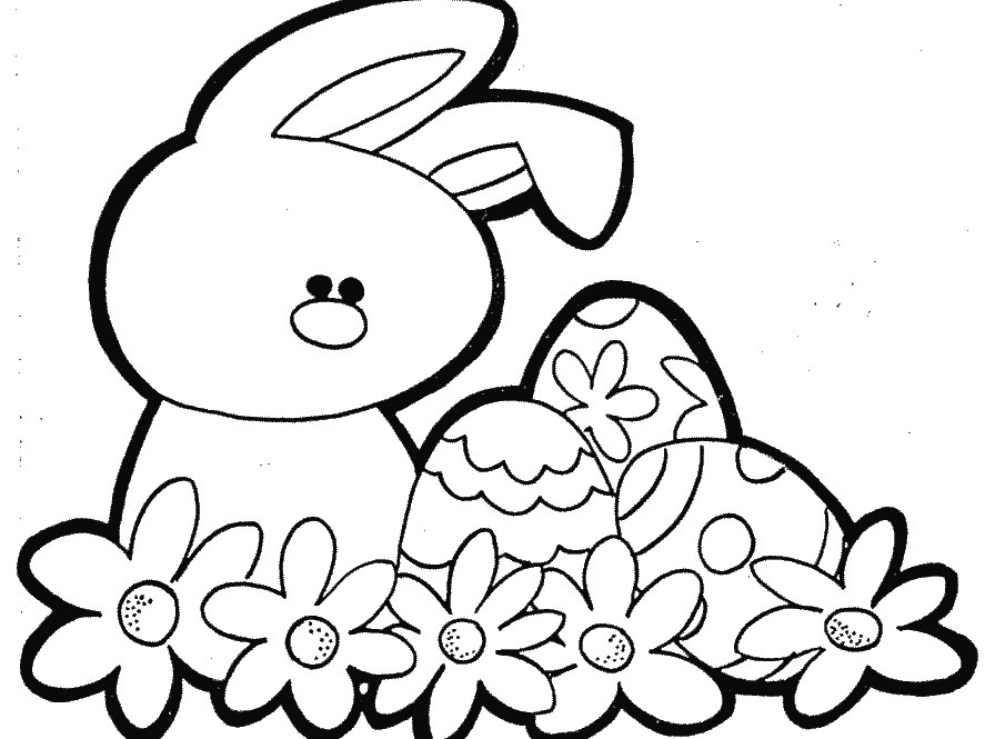887x665 Easter Coloring P Amazing Easter Coloring Pages For Preschoolers