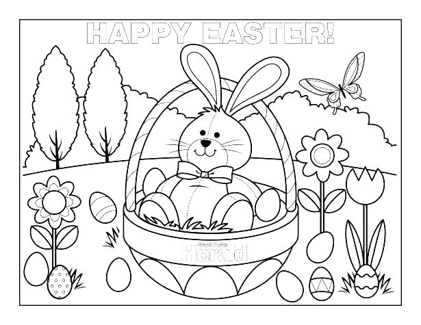615x475 Easter Coloring Pages For Preschoolers Coloring Pages For Kids