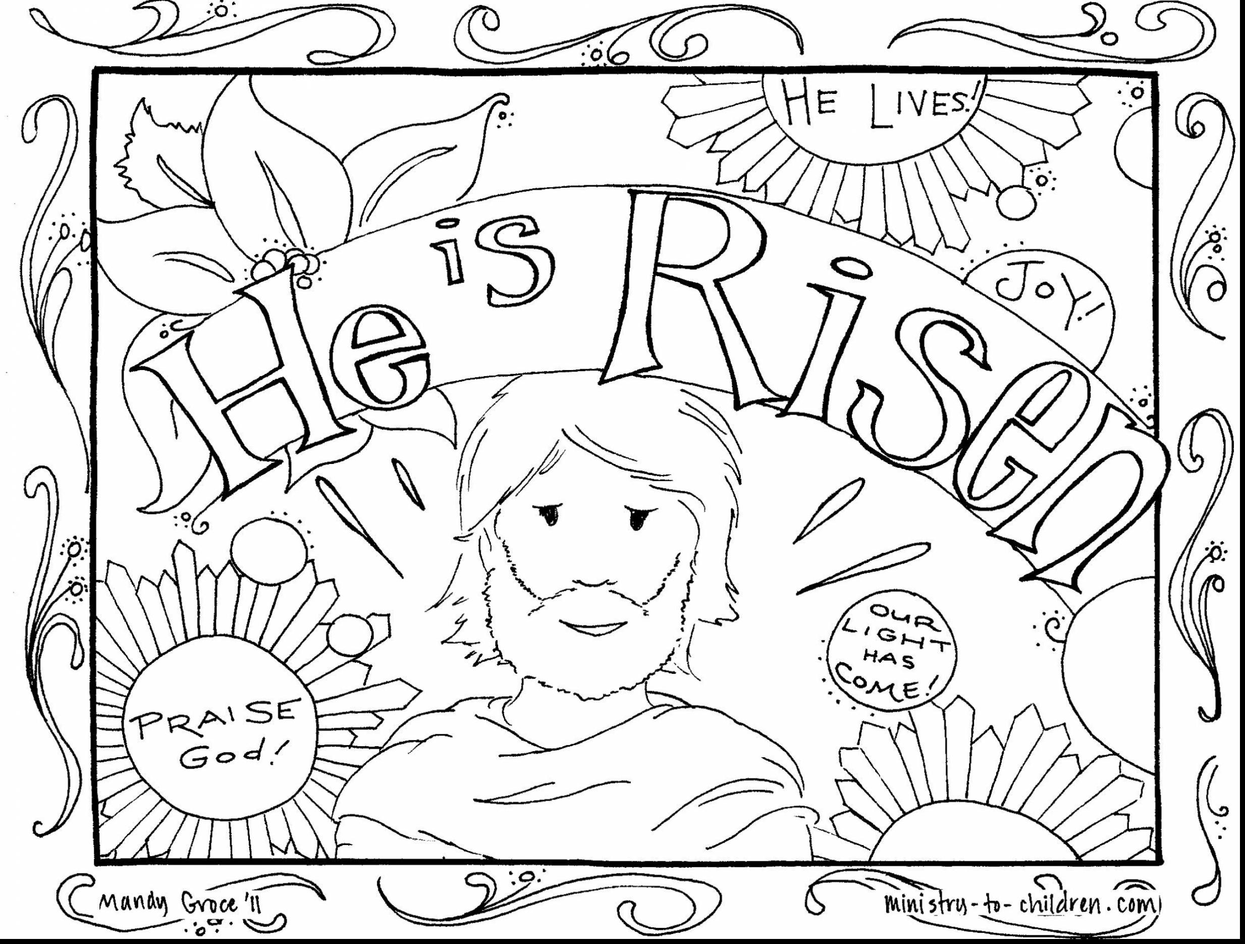 2467x1870 Easter Coloring Pages Religious