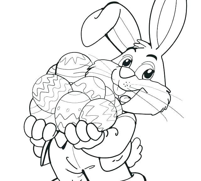 640x576 Printable Easter Coloring Pages