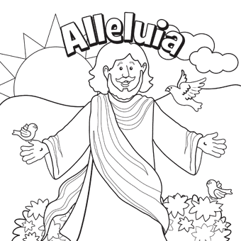 340x340 Easter Coloring Pages, Free Easter Coloring Pages For Kids