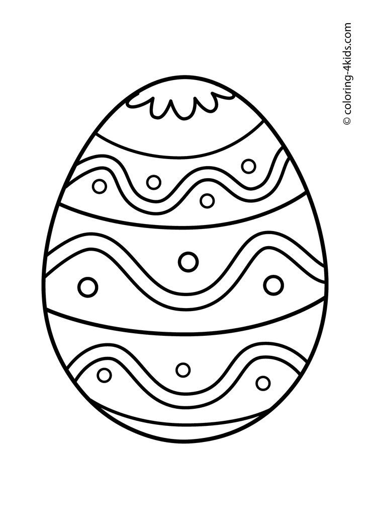 736x1031 Easter Coloring Pages, Easter Eggs Coloring Pages For Kids, Easter