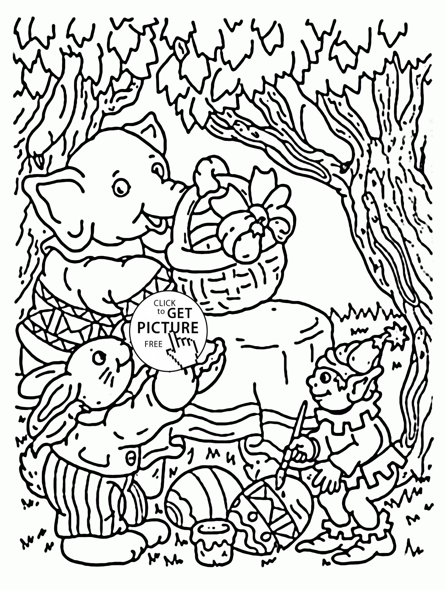 Easter Cross Coloring Pages