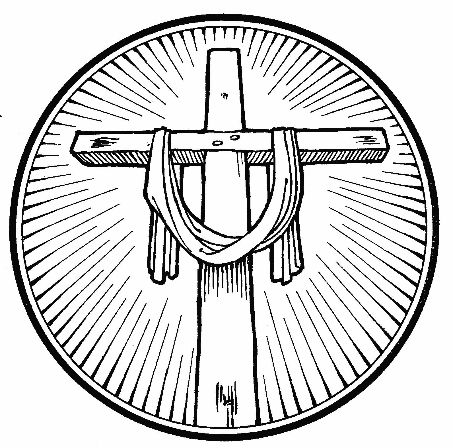 1592x1572 Cross Coloring Pages Zuckett