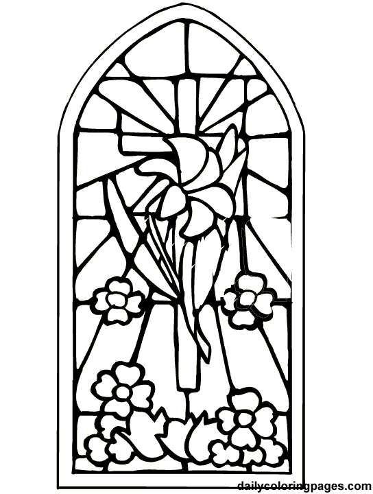 544x720 Here Is A Roundup Of 25 Religious Easter Color Pages