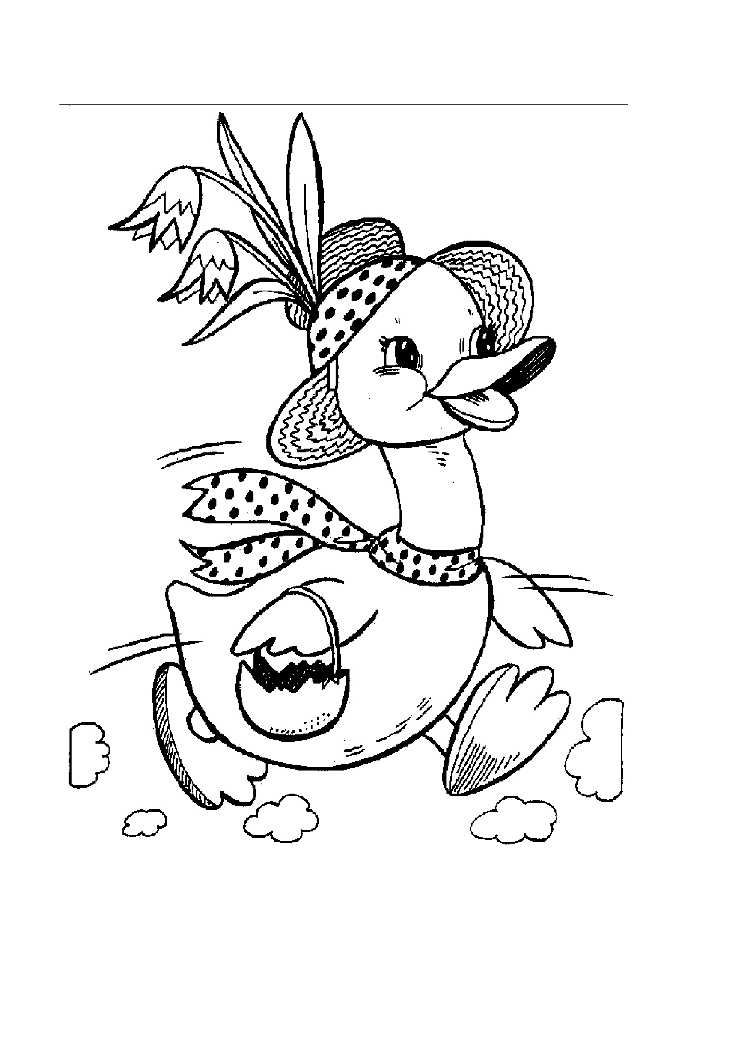2479x3508 Easter Holiday Spring Coloring Pages Free For Kids Download Bunny