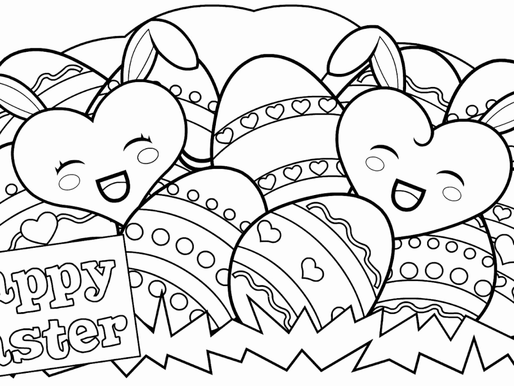 1024x768 Coloring Pages For Easter Printable Easter Duck Coloring Pages