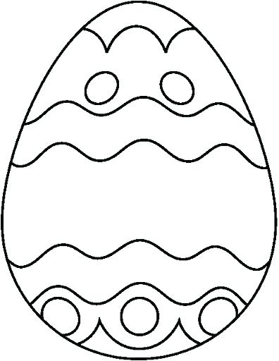 396x512 Easter Egg Coloring Page Basket Coloring Pages To Print Egg