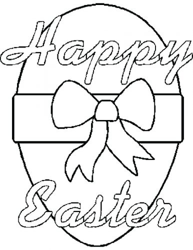 386x500 Coloring Pages ~ Easter Eggs Coloring Pages Egg Polka Dot