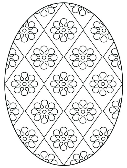 520x686 Color Egg Coloring Pages Easter Egg Color Pages Printable