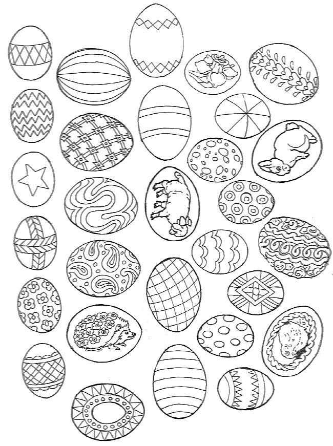 650x871 120 Best Bampw Easter Egg Designs Images On Coloring