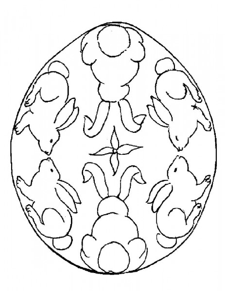 463x600 Easter Egg Design Coloring Pages 11 Coloring Pages