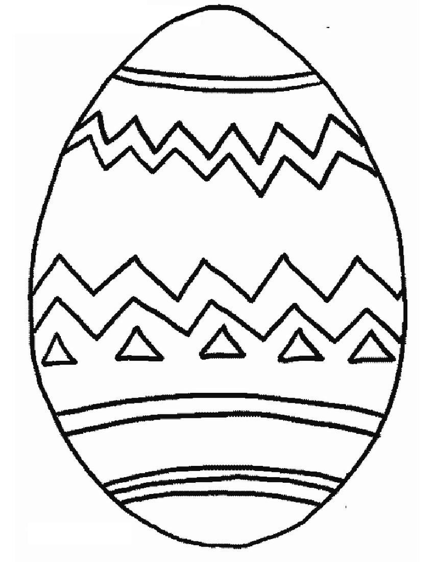 850x1100 Easter Pages To Color Coloring Pages