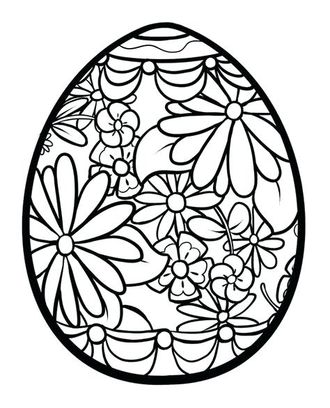 474x586 Coloring Pages Easter Eggs Coloring Pages Eggs Colouring Page Easy