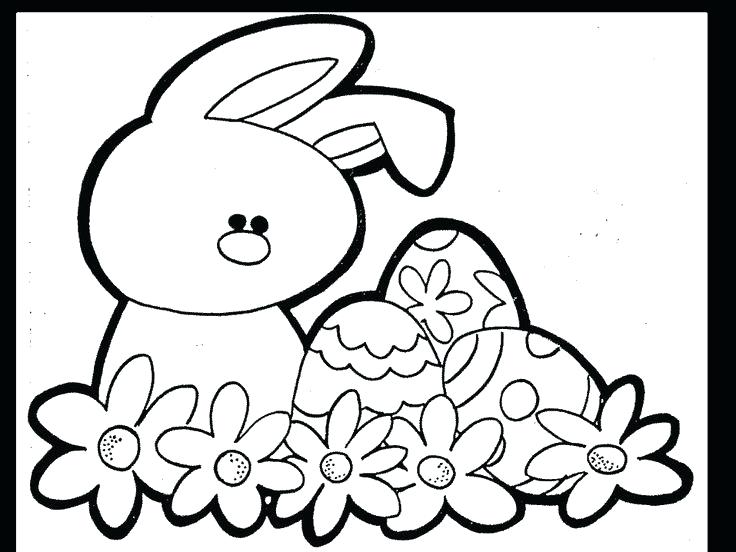 Easter Flowers Coloring Pages