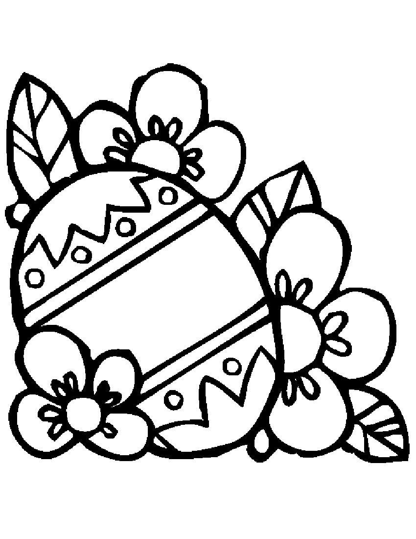 850x1100 Easter Flowers Coloring Page Free Printable Pages For Flower