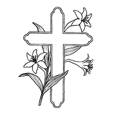 230x230 Top 10 Free Printable Cross Coloring Pages Online