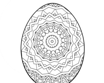 340x270 Easter Egg Mandala Etsy