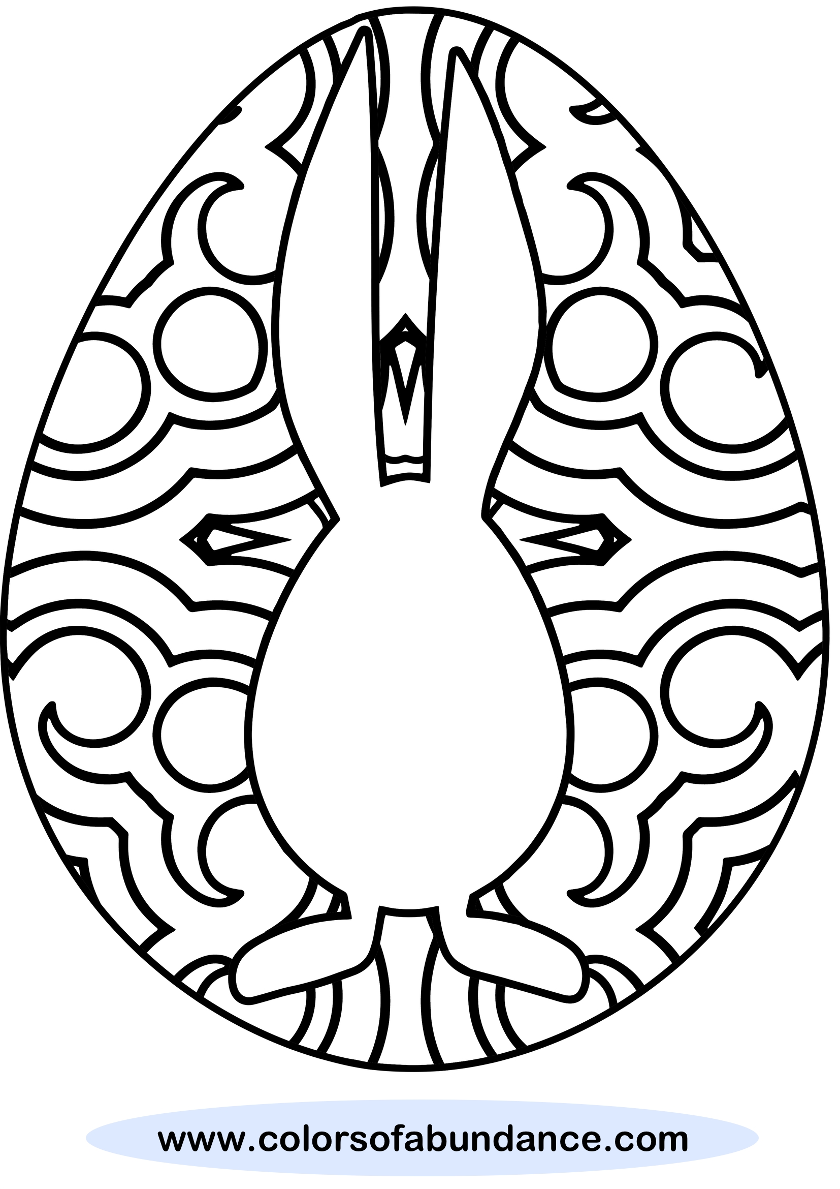 1654x2339 Free Easter Mandala