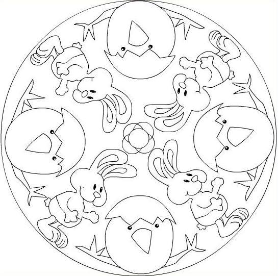545x541 Pin By Kristel Kokk On Mandala, Easter