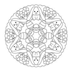 230x230 Top 25 Mandala Coloring Pages For Your Little Ones