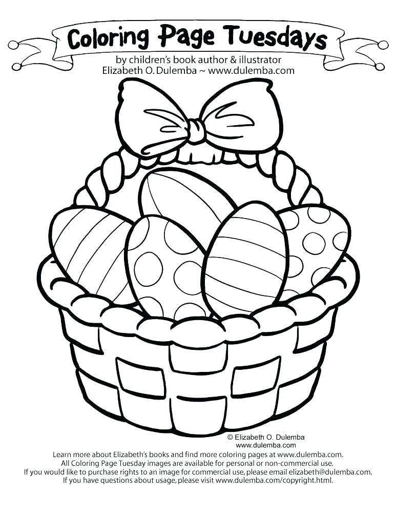 773x1000 Color By Number Easter Coloring Page With Bunny Character Color By