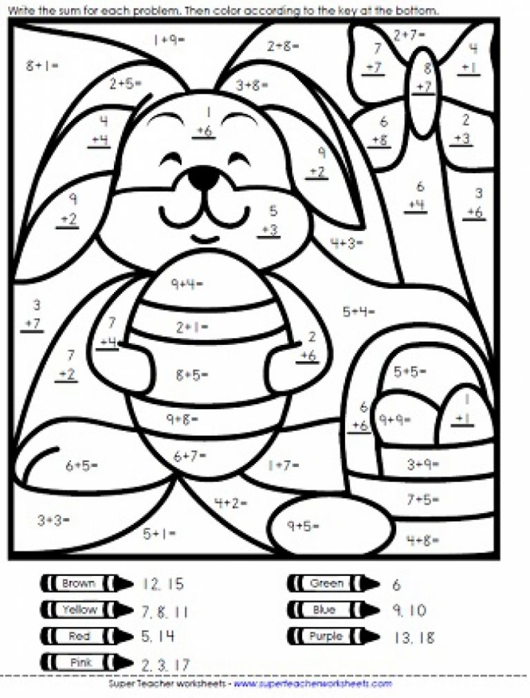 768x1012 Easter Coloring Pages And Worksheets Fresh With Regard To Math