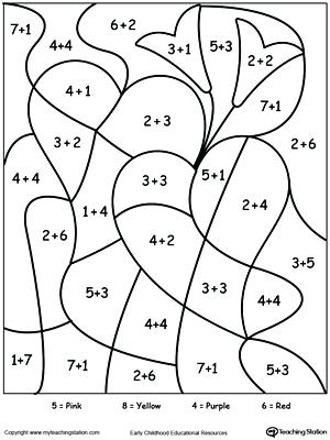 300x400 Top Rated Addition Coloring Pages Images Kindergarten Color By