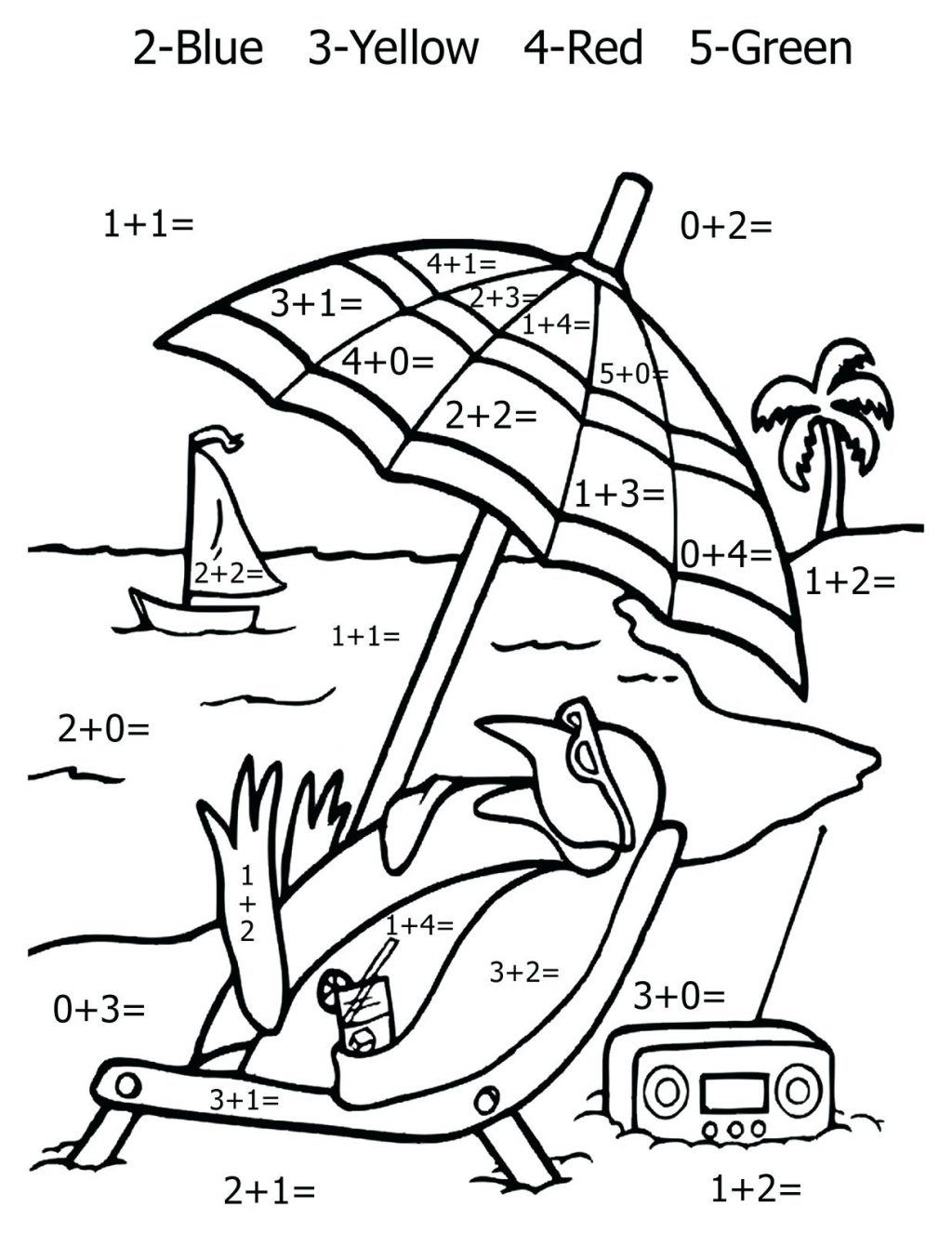 1024x1326 Coloring Page ~ Addition Coloring Pages Math Worksheet First Grade