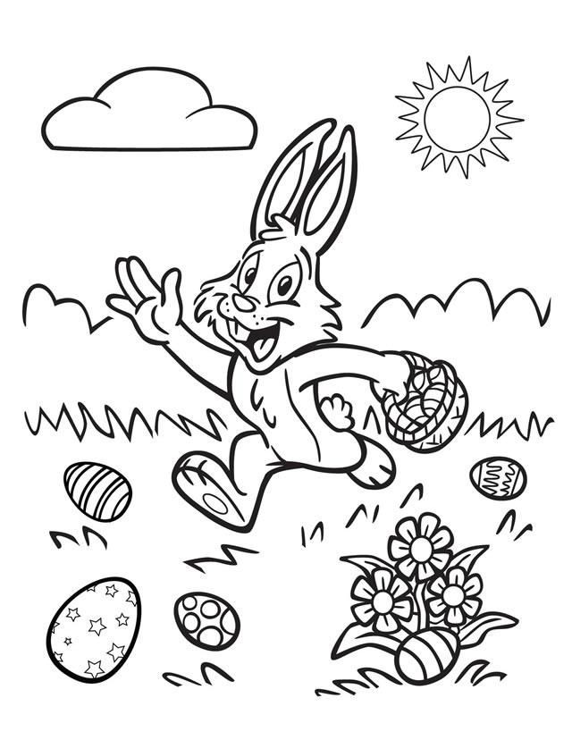 Easter Peeps Coloring Pages