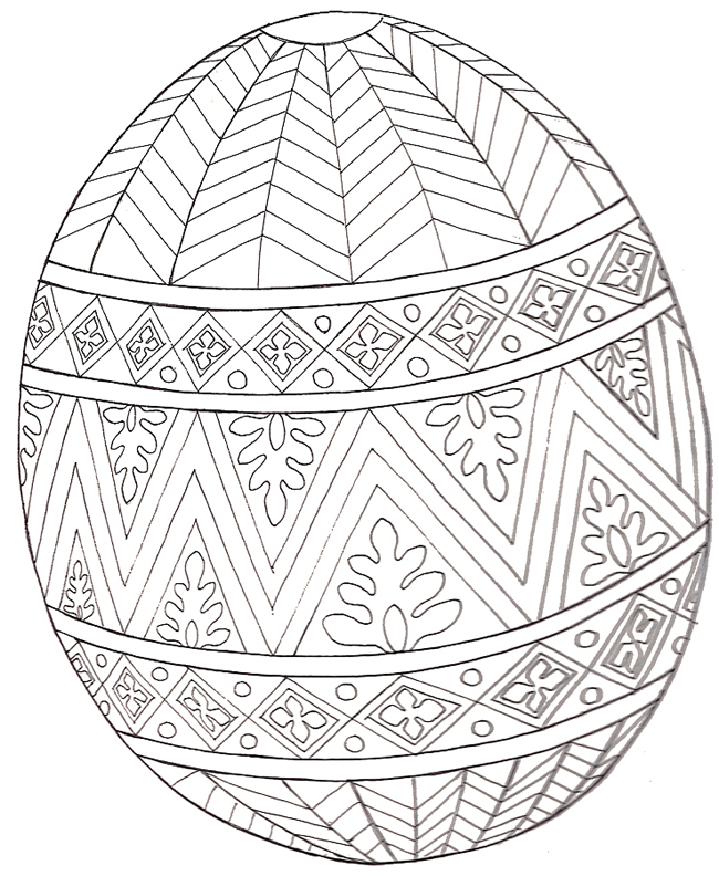 Easter Pictures Coloring Pages