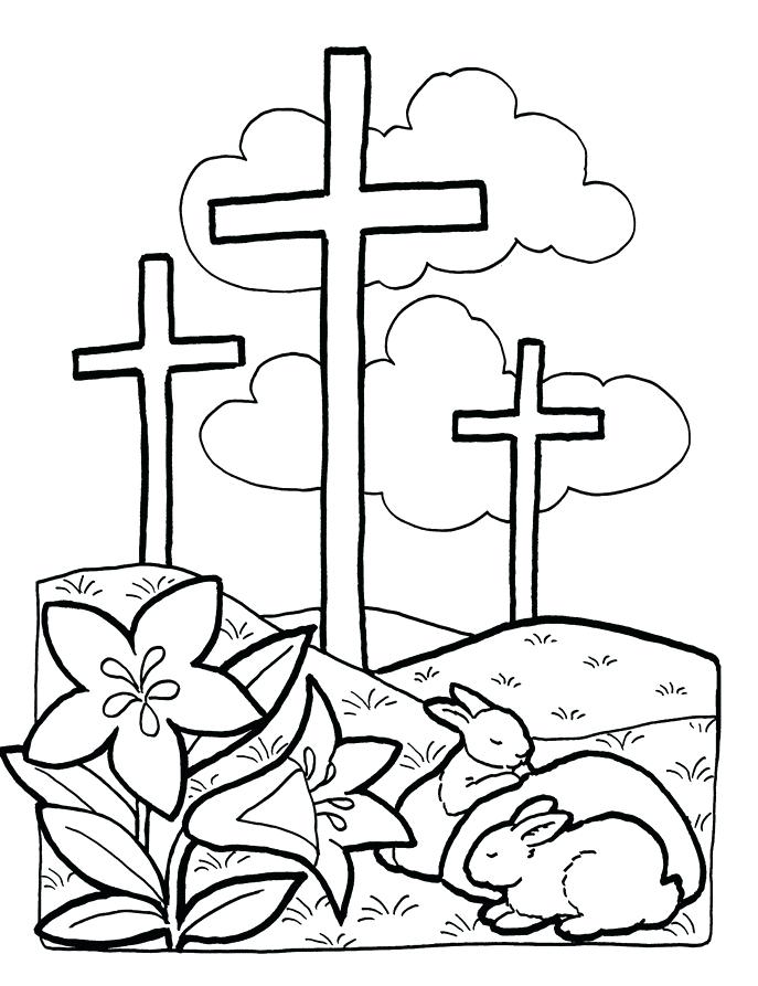 687x893 Free Printable Easter Coloring Pages Religious Kids Coloring Free