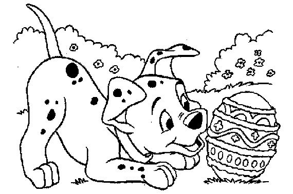 570x378 Easter Puppy Seasonal Dalmatian, Easter