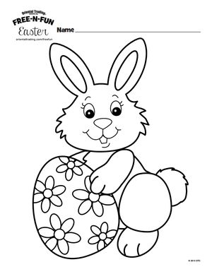 300x388 Coloring Pages Easter Rabbit Best Of Bunny Amazing