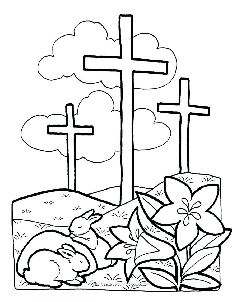 878x1141 Easter Story Coloring Pages