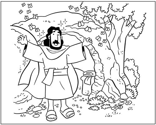 500x400 Free Printable Coloring Sheets The Easter Story Christian
