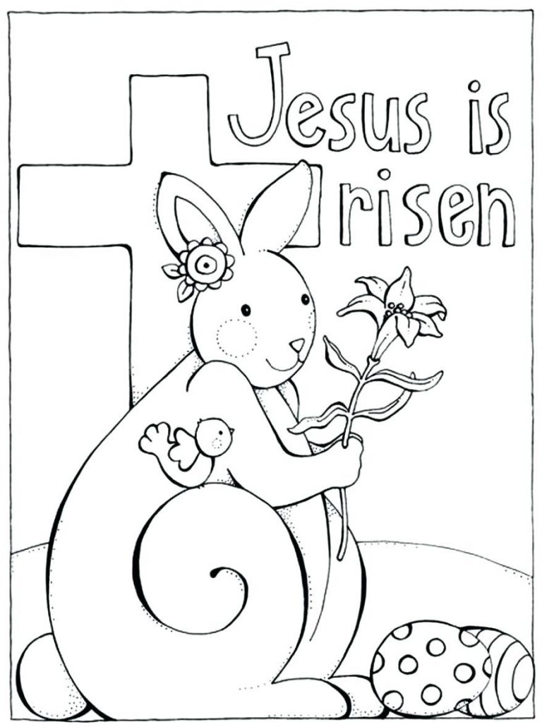 768x1030 Coloring Pages The Easter Story My Little House. Resurrection