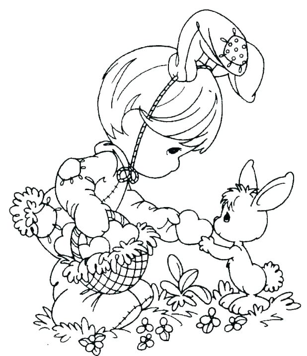 618x717 Coloring Pages For Easter