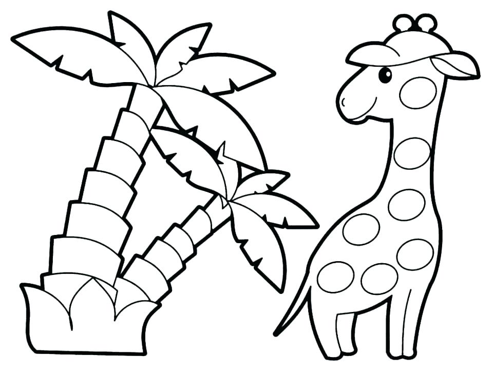 960x731 Coloring Pages Cute Animals Cute Easy Animals To Draw Easy To Draw