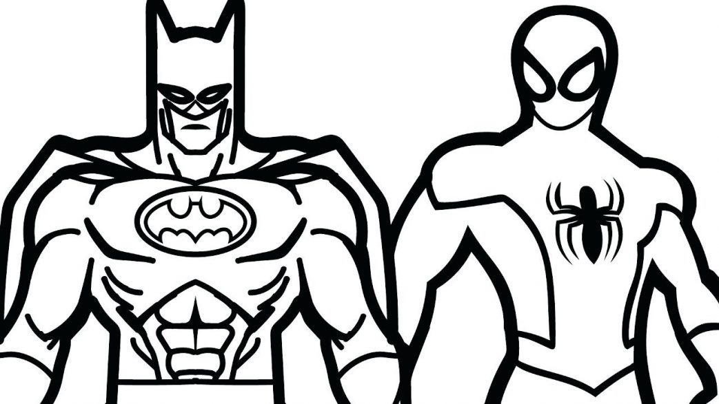 1043x587 Coloring Pages For Adults Easy Batman The Sun Flower Catching