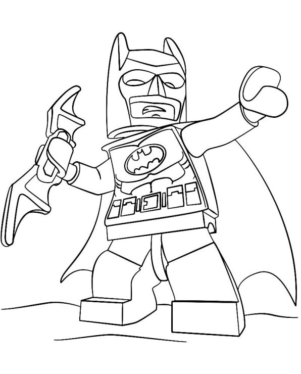 596x740 Batman Coloring Pages Simple Batman Coloring Pages