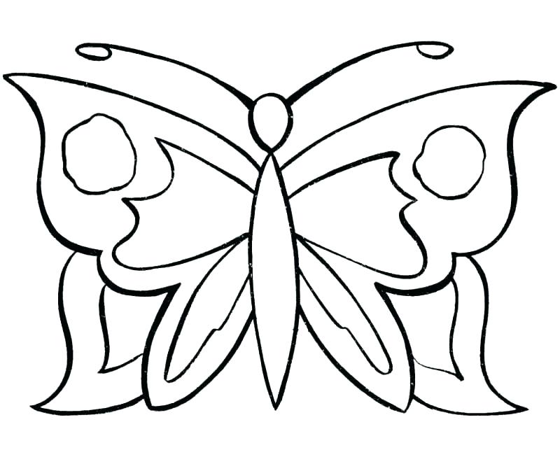 800x653 Kids Printable Butterfly Coloring Pages Butterfly Color Pages Kids