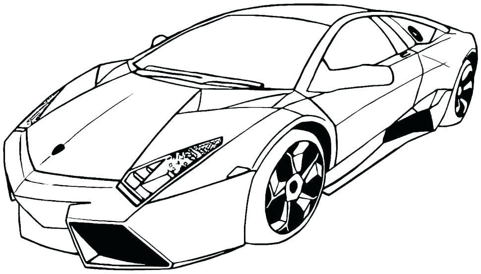 970x553 Car One Simple Cars Easy Coloring Cars For Toddlers Car One Easy